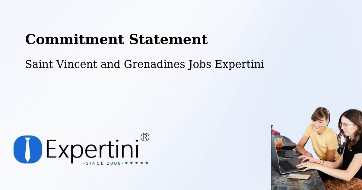 Corporate Commitment – Biabou - Saint Vincent and Grenadines Jobs Expertini