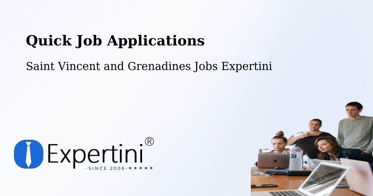 Quick Apply Feature – Biabou - Saint Vincent and Grenadines Jobs Expertini